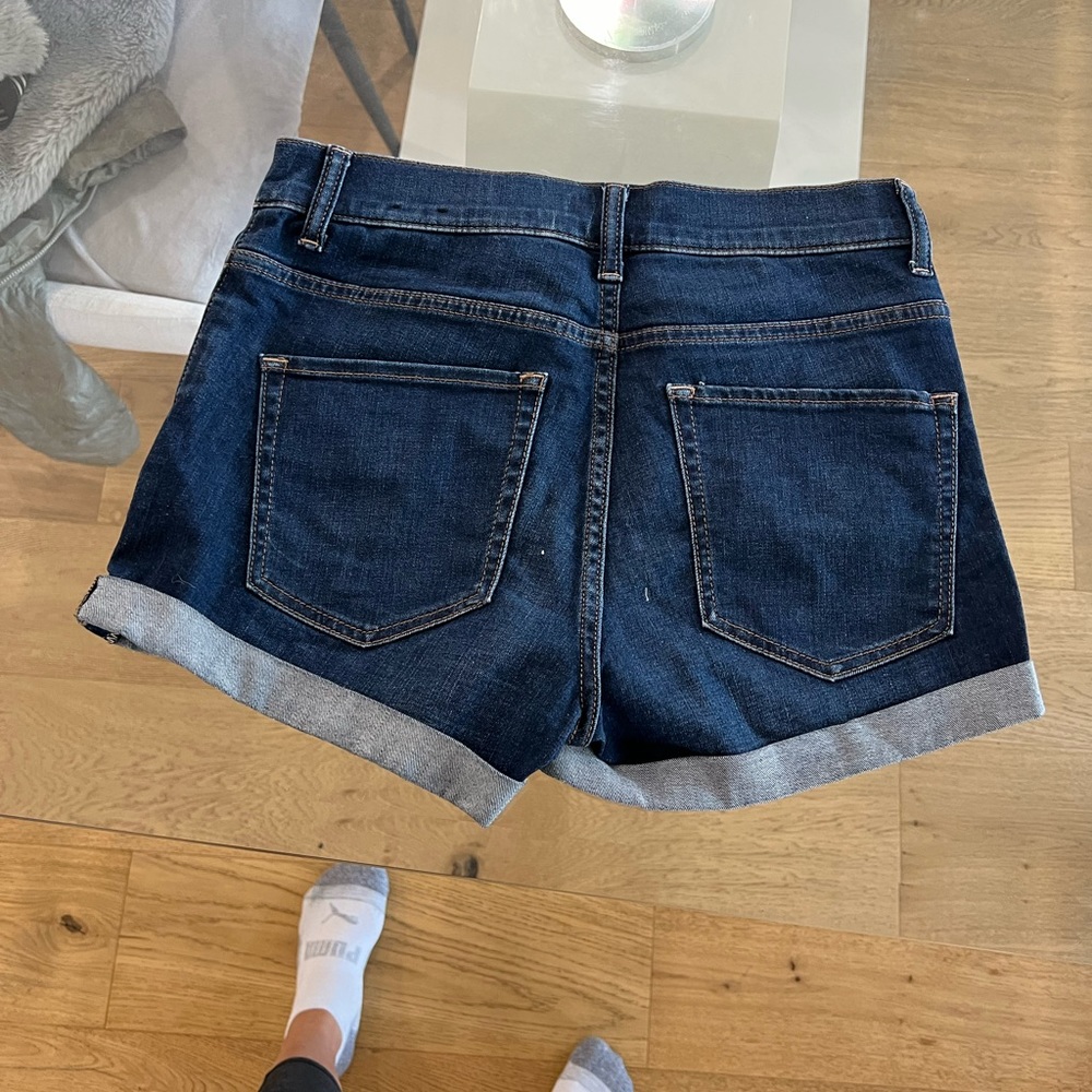 Express High Rise Jean Shorts - Picture 3 of 3